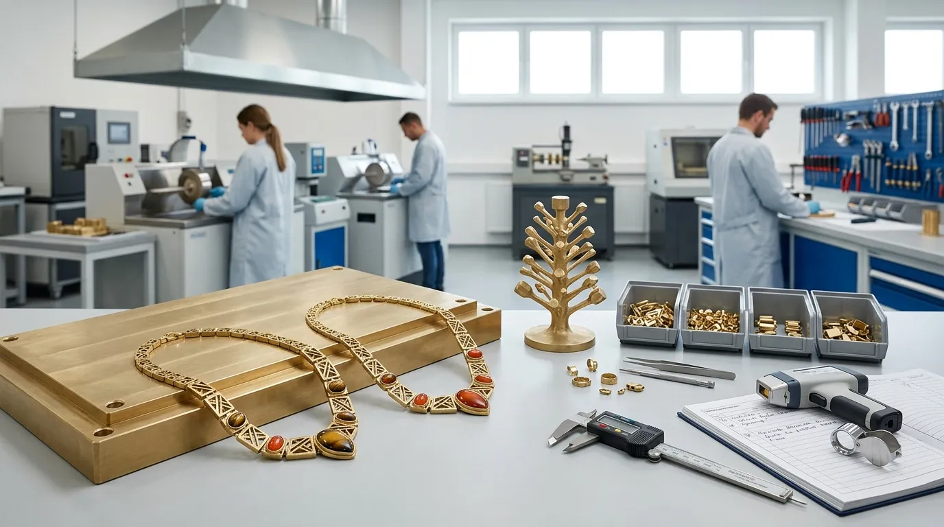 Brass Jewelry Manufacturing Standards for International Brands