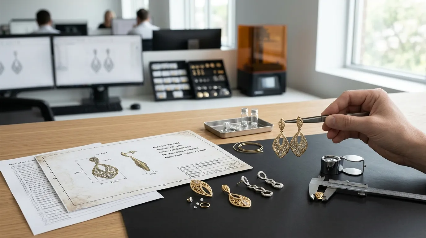 How to Communicate Jewelry Design Requirements to a Manufacturer