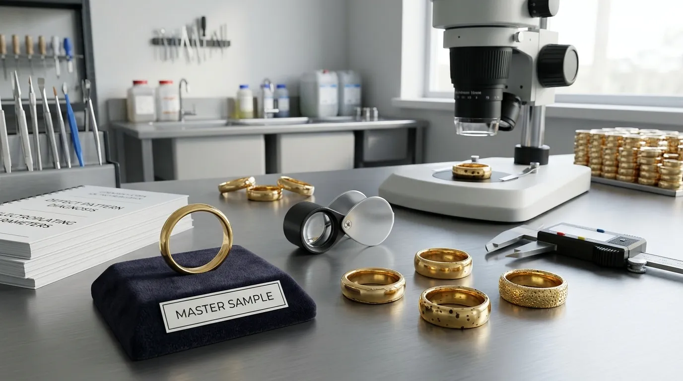 jewelry plating defect pattern diagnosis