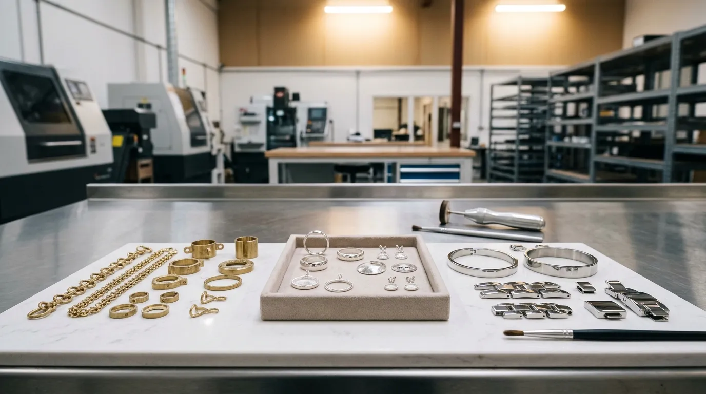 jewelry surface preparation metal plating