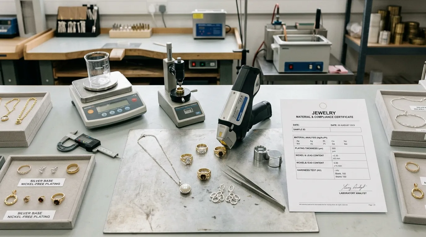 What Jewelry Testing Certificates Should Brands Request From Manufacturers?