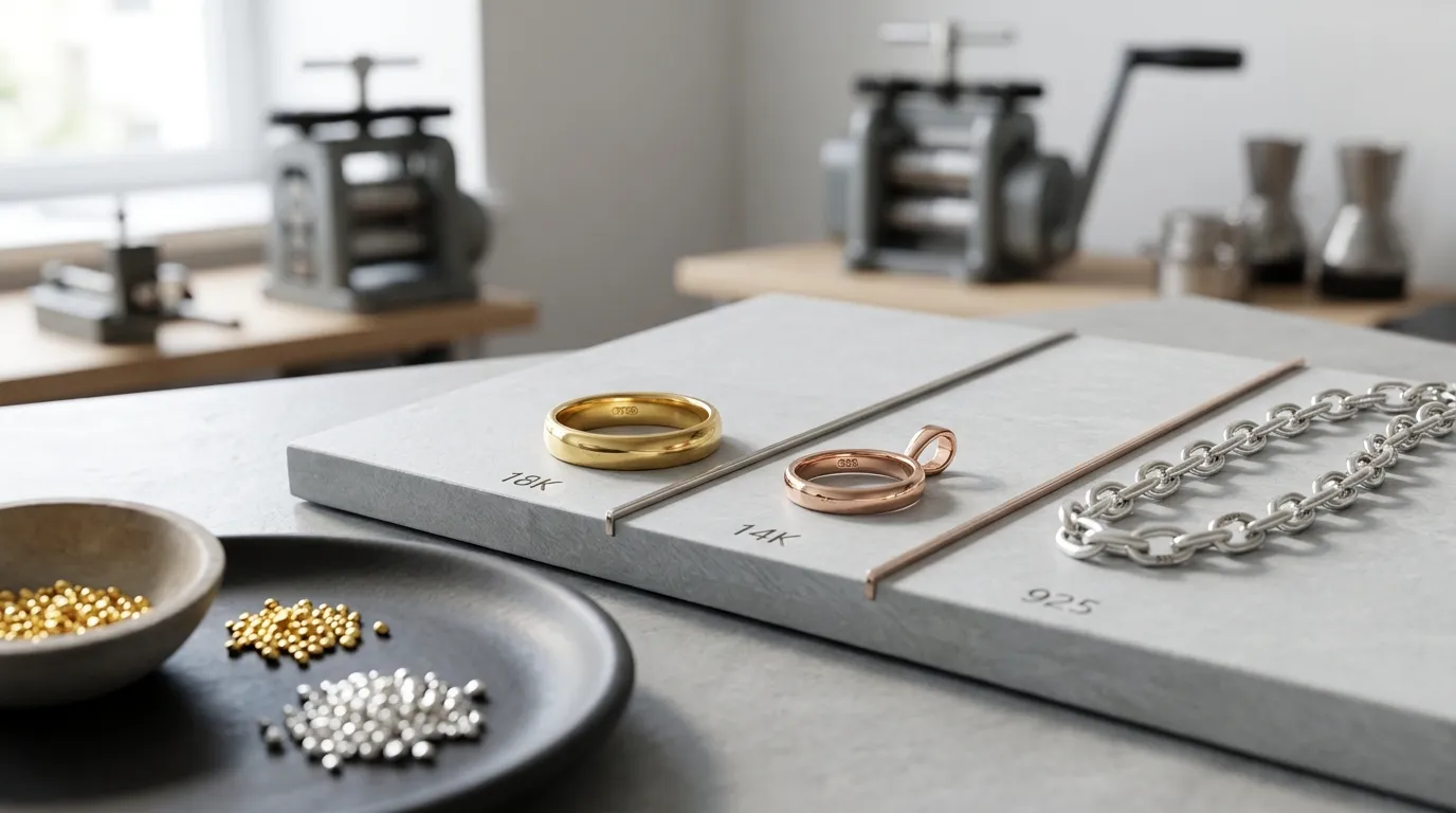 Jewelry Metal Purity Standards: A B2B Buyer’s Guide